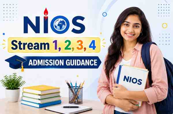 NIOS Stream 1, 2, 3, 4, Admission process Guidance.